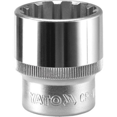 Steckschlüssel Spline 1/2 X 8mm X38mm YT-1460 Steckschlüssel Spline 1/2 X 8mm X38mm YT-1460