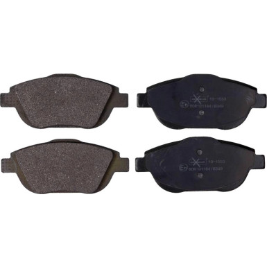 Bremsbelagsatz Citroen P. C3/Picasso 09-/Ds3 10 19-1553 Bremsbelagsatz Citroen P. C3/Picasso 09-/Ds3 10 19-1553