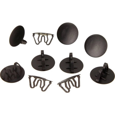 Schwarz Universal Bitte 25Mm-30Mm (10 Stück) 10142 Schwarz Universal Bitte 25Mm-30Mm (10 Stück) 10142