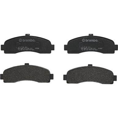 BREMBO Bremsklötze VA P 56 031 BREMBO Bremsklötze VA P 56 031