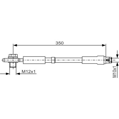 Bremsschlauch AUDI A6 Allroad 1987481091