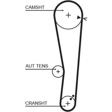 Zahnriemensatz K015568XS Zahnriemensatz K015568XS