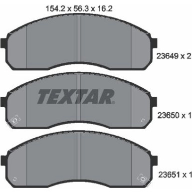Bremsbelagsatz Kia P. Carnival 99-/Pregio 02-/K2700 2364901 Bremsbelagsatz Kia P. Carnival 99-/Pregio 02-/K2700 2364901