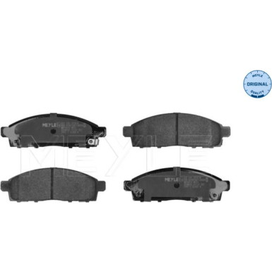 Bremsbelagsatz Mitsubishi P. L200 06- Mit Sensor MEYLE-ORIGINAL: True to OE 025 245 2916/W