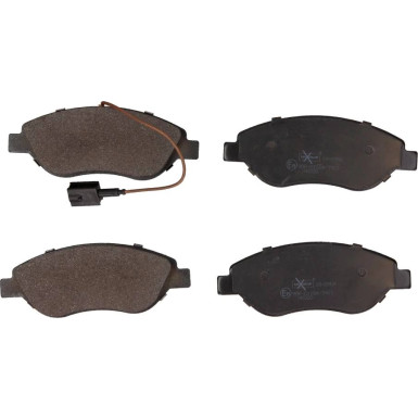 Bremsbelagsatz Fiat P. Stilo 1.9Jtd/2.4/Bravo 07- 150Km Mit Sensor 19-0904
