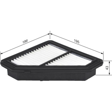 Luftfilter F 026 400 564