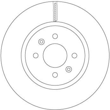 Bremsscheibe DF6842 Bremsscheibe DF6842