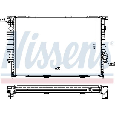Wasserkühler PKW 60747A Wasserkühler PKW 60747A