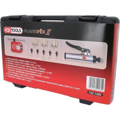 KS TOOLS Satz Universalkantenwerkzeuge, 11-teilig, Flarefix II 122.1260 KS TOOLS Satz Universalkantenwerkzeuge, 11-teilig, Flarefix II 122.1260