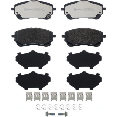 BREMBO Bremsklötze VA P 83 177 BREMBO Bremsklötze VA P 83 177