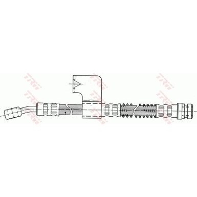 Bremsschlauch HYUNDAI COUPE 2.0 16V 01-02 PHD622