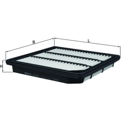 MAHLE Luftfilter LX 3455
