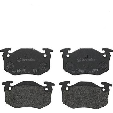 BREMBO Bremsklötze HA P 61 032 BREMBO Bremsklötze HA P 61 032