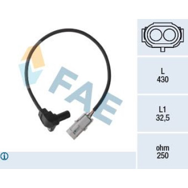 FAE Impulsgeber, Kurbelwelle 79184 FAE Impulsgeber, Kurbelwelle 79184