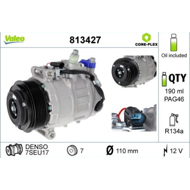 Kompressor, Klimaanlage VAL813427