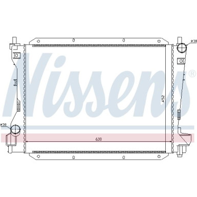 Wasserkühler PKW 66703 Wasserkühler PKW 66703