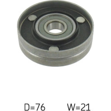 Multi-V-Umlenkrolle VKM 31017