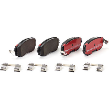 BREMBO Bremsklötze Xtra VA P 78 021X BREMBO Bremsklötze Xtra VA P 78 021X