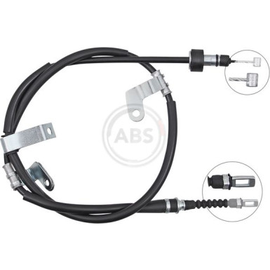 A.B.S. Handbremsseil Seilzug Festellbremse K10064 A.B.S. Handbremsseil Seilzug Festellbremse K10064