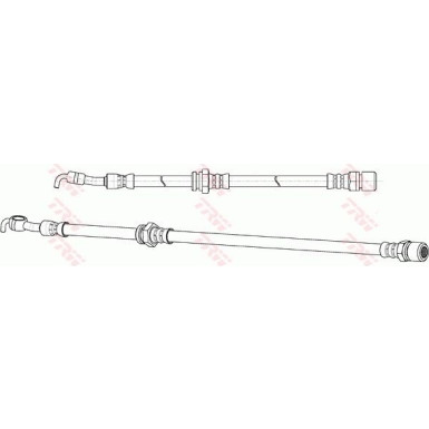 TRW Bremsschlauch PHD991