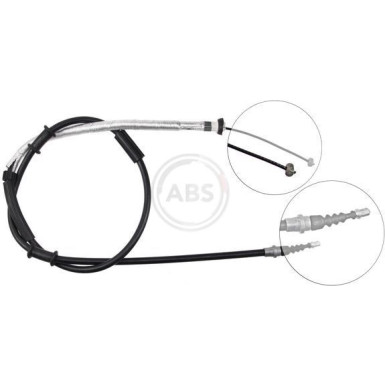 A.B.S. Handbremsseil Seilzug Festellbremse K19777 A.B.S. Handbremsseil Seilzug Festellbremse K19777