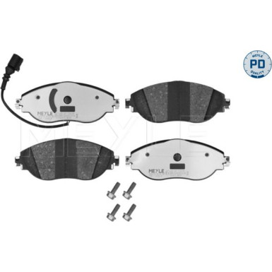Bremsbelagsatz, Scheibenbremse MEYLE-PD: Advanced performance and design 025 251 1720/PD Bremsbelagsatz, Scheibenbremse MEYLE-PD: Advanced performance and design 025 251 1720/PD