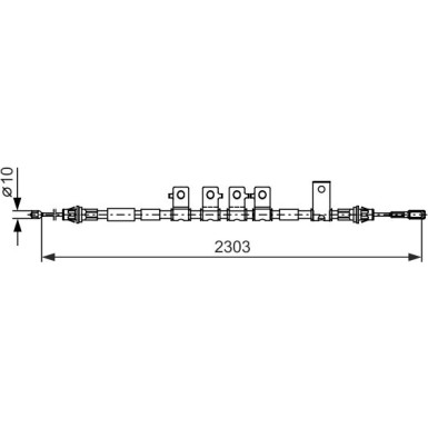 Handbremsseil re 1987482403 Handbremsseil re 1987482403