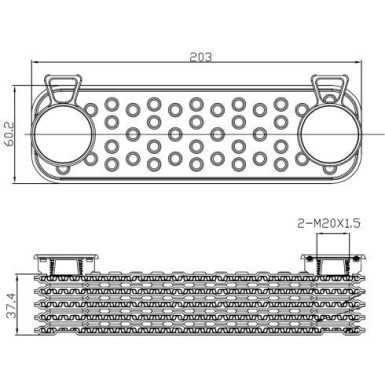 Ölkühler, Motor“L 31829 Ölkühler, Motor“L 31829