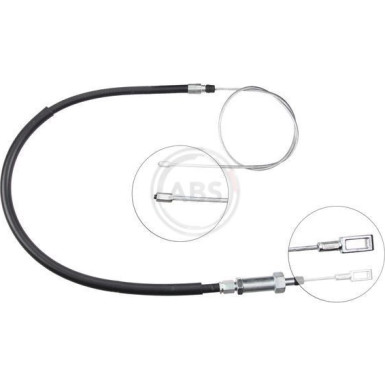 A.B.S. Handbremsseil Seilzug Festellbremse K10002 A.B.S. Handbremsseil Seilzug Festellbremse K10002