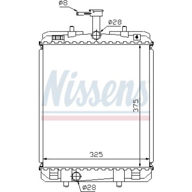 Wasserkühler PKW 64685