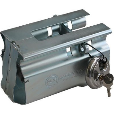Kastensicherung XL ALBE SafetyBox mit Riegel und Diskusschloss 405110.001