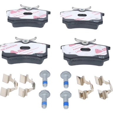 Bremsbelagsatz Audi T. A2/A3/Tt 1.4-1.9 Tdi 96-06 Keramik ATE Ceramic 13.0470-2894.2