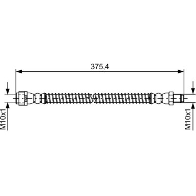 Bremsschlauch MERCEDES S-Klasse, CL-Klasse 1987481575