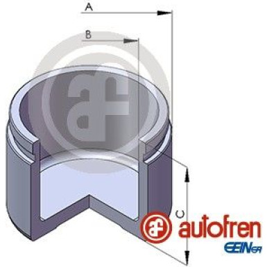 Kolben, Bremssattel D02575 Kolben, Bremssattel D02575