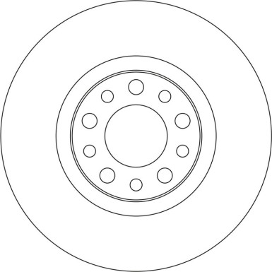Bremsscheibe Alfa S. 159 05- 1.9Jtd/Giulietta 10- 2.0Jtd DF4476 Bremsscheibe Alfa S. 159 05- 1.9Jtd/Giulietta 10- 2.0Jtd DF4476