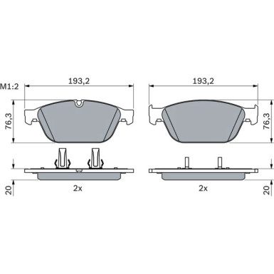Bremsklötze AUDI A8, Q5 09-18 0 986 494 988 Bremsklötze AUDI A8, Q5 09-18 0 986 494 988
