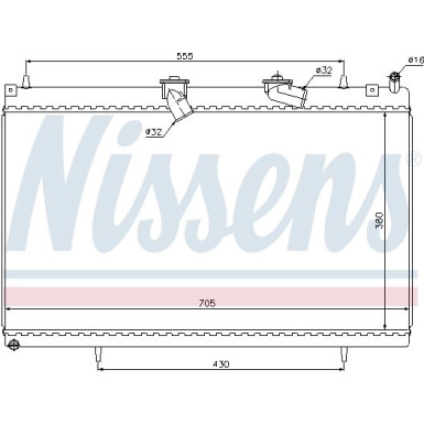 Wasserkühler PKW 63619 Wasserkühler PKW 63619
