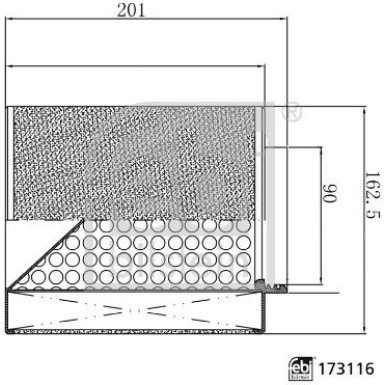 Luftfilter 173116