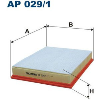 FILTRON Luftfilter AP 029/1