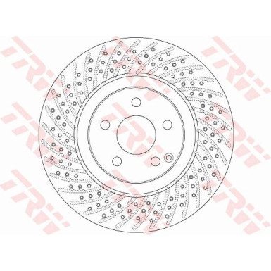 15 481 110 Bremsscheibe VA DF6433S 15 481 110 Bremsscheibe VA DF6433S