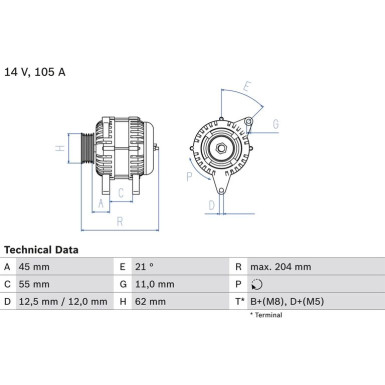 Lichtmaschine ALFA,FIAT,LANCIA 0 986 042 780