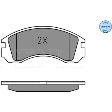 Bremsbelagsatz Mitsubishi P. Galant 97-/Outlander 03-/Pajero 94- Mit Sensor 025 213 6315/W Bremsbelagsatz Mitsubishi P. Galant 97-/Outlander 03-/Pajero 94- Mit Sensor 025 213 6315/W
