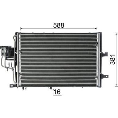 Kondensator, Klimaanlage AC 310 000S Kondensator, Klimaanlage AC 310 000S