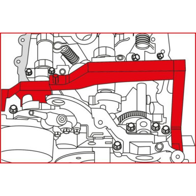 KS TOOLS BMW/Mini/PSA Motor-Einstellwerkzeug-Satz, 7-teilig, 1,4+1,6 Motoren 400.0850 KS TOOLS BMW/Mini/PSA Motor-Einstellwerkzeug-Satz, 7-teilig, 1,4+1,6 Motoren 400.0850