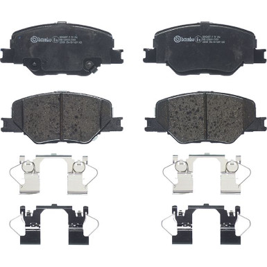 BREMBO Bremsklötze VA OPEL Insignia 17 PRIME LINE P 59 096 BREMBO Bremsklötze VA OPEL Insignia 17 PRIME LINE P 59 096