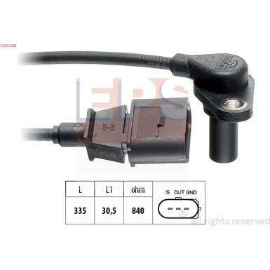 Drehzahlsensor, Automatikgetriebe 1.953.220 Drehzahlsensor, Automatikgetriebe 1.953.220