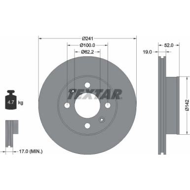 Bremsscheibe 92128503 Bremsscheibe 92128503