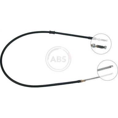 A.B.S. Handbremsseil Seilzug Festellbremse K14168 A.B.S. Handbremsseil Seilzug Festellbremse K14168
