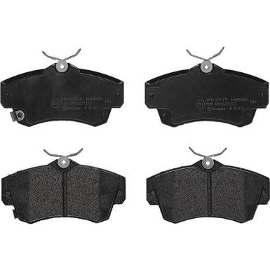 BREMBO Bremsklötze VA P 11 012 BREMBO Bremsklötze VA P 11 012