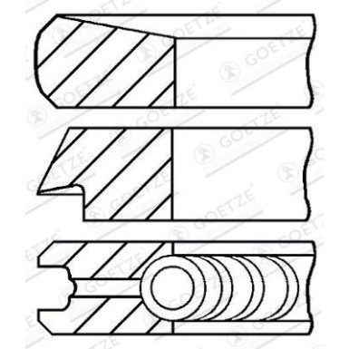 Tonringe Land Rover Defender 2.5Td 98 08-140000-00 Tonringe Land Rover Defender 2.5Td 98 08-140000-00